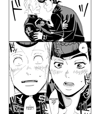 [yuge] tell him you love him, right here – Jojo’s Bizarre Adventure dj [Eng] – Gay Manga sex 37