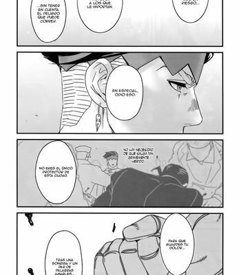[Ondo (Nurunuru)] El amor no correspondido del guardián de la ciudad – Jojo’s Bizarre Adventure dj [Español] – Gay Manga sex 13
