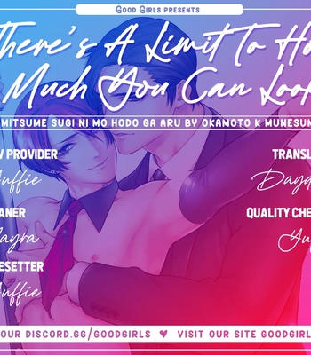 Gay Manga - [OKAMOTO K Munesumi] Mitsume Sugi ni mo Hodo ga Aru [Eng] (c.1) – Gay Manga