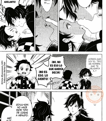 [CHON!] It’s too early to fall in love – Kimetsu no Yaiba dj [ESPAÑOL] – Gay Manga sex 18