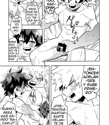 [Ki no Muku mama ni (Yakata)] Jouken Hansha dakara! – ¡Reflejo Condicionado! – Boku no Hero Academia dj [Spa] – Gay Manga sex 14