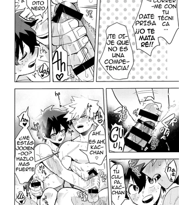 [Ki no Muku mama ni (Yakata)] Jouken Hansha dakara! – ¡Reflejo Condicionado! – Boku no Hero Academia dj [Spa] – Gay Manga sex 15