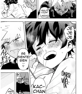 [Ki no Muku mama ni (Yakata)] Jouken Hansha dakara! – ¡Reflejo Condicionado! – Boku no Hero Academia dj [Spa] – Gay Manga sex 26