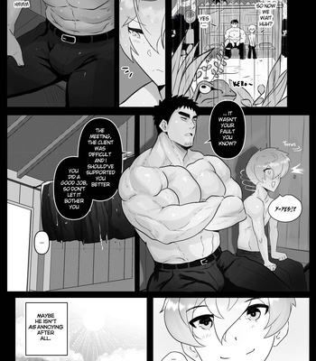 [Robokeh] Working Overtime With my NOT SO annoying senpai – Senpai ga Uzai Kouhai no Hanashi dj [Eng] – Gay Manga sex 13