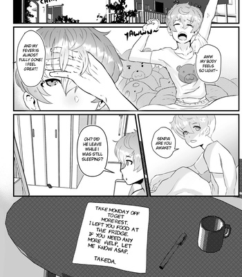 [Robokeh] Working Overtime With my NOT SO annoying senpai – Senpai ga Uzai Kouhai no Hanashi dj [Eng] – Gay Manga sex 38