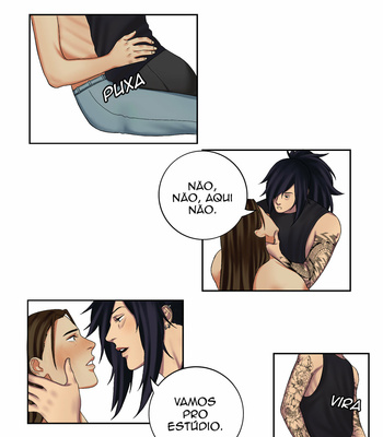 [wannysenpai] Tattooed Flowers – Naruto dj [Portuguese] – Gay Manga sex 30