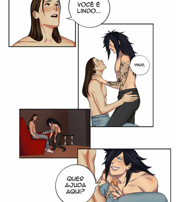 [wannysenpai] Tattooed Flowers – Naruto dj [Portuguese] – Gay Manga sex 33