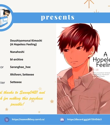 Gay Manga - [Nanahoshi (Maroniso)] Doushiyomonai Kimochi – Haikyuu!! dj [Eng] – Gay Manga