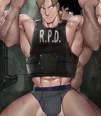 [Suyohara] Leon Kennedy (Resident Evil) – Gay Manga sex 4