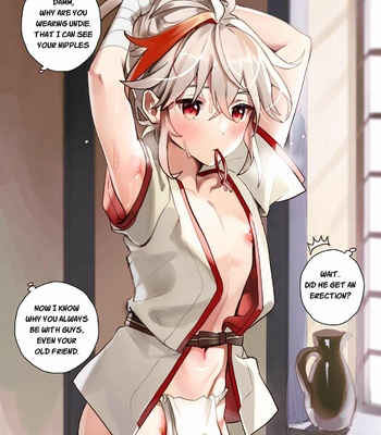 [TAKK] Unexpected Visitor – Genshin Impact dj [Eng] – Gay Manga sex 3