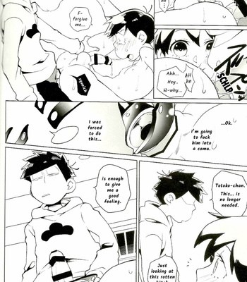 [MIKADO.K] Karamatsu-kun o motto kawaiku – Osomatsu-san dj [Eng] – Gay Manga sex 25