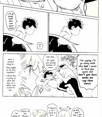 [MIKADO.K] Karamatsu-kun o motto kawaiku – Osomatsu-san dj [Eng] – Gay Manga sex 32