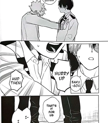 [Ciego Montero] Bakugou! Hayaku Kuwasete Kure – Boku no Hero Academia dj [Eng] – Gay Manga sex 41