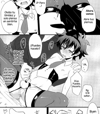 [Tanbo (Makita Miki)] Leonardo-kun wa Libra Senzoku Seiyoku Shori-gakari – Kekkai Sensen dj [Esp] – Gay Manga sex 13