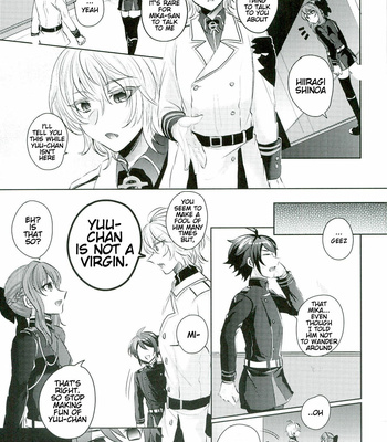 [Reparation (Syougo Kota)] Yuu-chan is Not a Virgin – Owari no Seraph dj [ENG] – Gay Manga sex 4