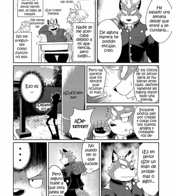 [Koukyuu denimu ni wa shichimi o kakenaide (futee)] Ookami Sousuke no Junan [Esp] – Gay Manga sex 6