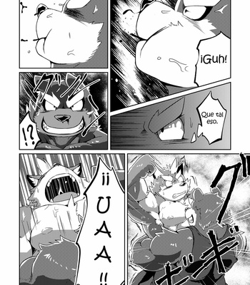 [Koukyuu denimu ni wa shichimi o kakenaide (futee)] Ookami Sousuke no Junan [Esp] – Gay Manga sex 26