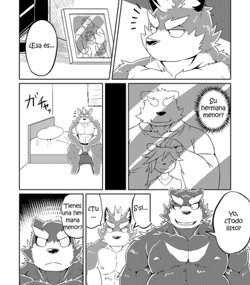 [Koukyuu denimu ni wa shichimi o kakenaide (futee)] Ookami Sousuke no Junan [Esp] – Gay Manga sex 35
