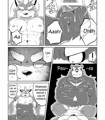 [Koukyuu denimu ni wa shichimi o kakenaide (futee)] Ookami Sousuke no Junan [Esp] – Gay Manga sex 49
