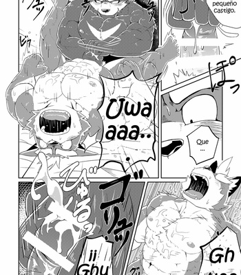 [Koukyuu denimu ni wa shichimi o kakenaide (futee)] Ookami Sousuke no Junan [Esp] – Gay Manga sex 53