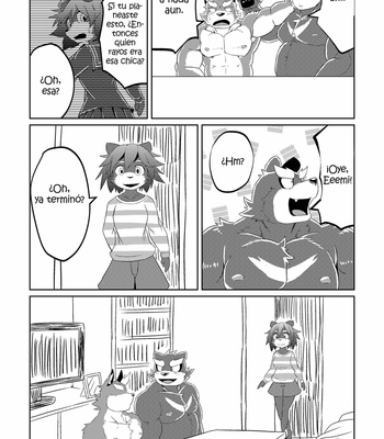 [Koukyuu denimu ni wa shichimi o kakenaide (futee)] Ookami Sousuke no Junan [Esp] – Gay Manga sex 57