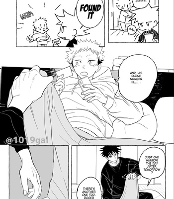 [19mm] FushiIta – Long Phone Call – Jujutsu Kaisen dj [Eng] – Gay Manga sex 14