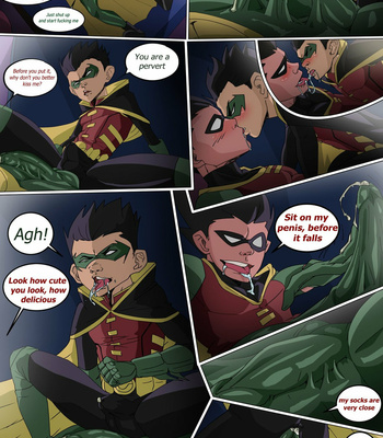 [DC] Dick Grayson and Damian Wayne Robin Teen Titans comic [Eng] – Gay Manga sex 2