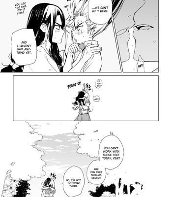 [Asahimachi] TsukaSen Memo – Dr. Stone dj [Eng] – Gay Manga sex 49