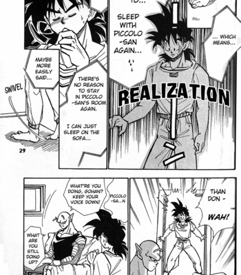 [ACT / Fusamichi Taku] Hiwa 1 – Dragon Ball dj [Eng] – Gay Manga sex 24