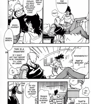 [ACT / Fusamichi Taku] Hiwa 1 – Dragon Ball dj [Eng] – Gay Manga sex 30