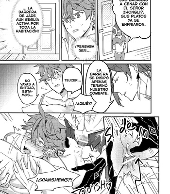 [Megumi] Contract in the name of Love – Genshin Impact dj [Spanish] – Gay Manga sex 38
