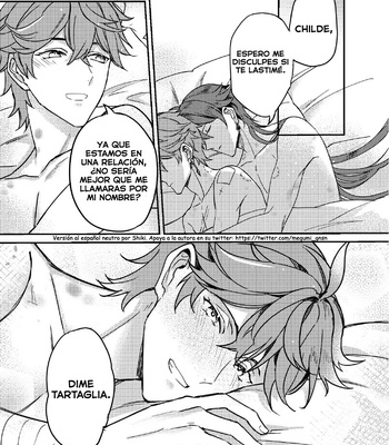 [Megumi] Contract in the name of Love – Genshin Impact dj [Spanish] – Gay Manga sex 46