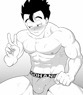 [Tousoku Chokusen Undou (Pain)] Honjitsu wa Nama Biyori – Dragon Ball Z dj [Eng] – Gay Manga sex 2