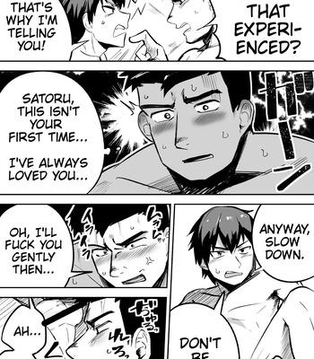 [saikoro dekimeru] a Muscular straight guy who actually loves me [Eng] – Gay Manga sex 16