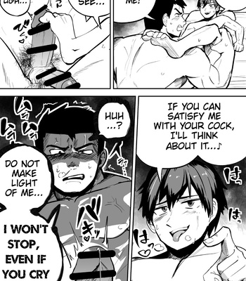 [saikoro dekimeru] a Muscular straight guy who actually loves me [Eng] – Gay Manga sex 18