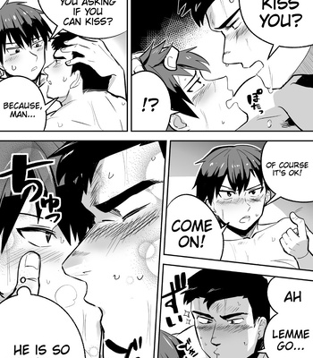 [saikoro dekimeru] a Muscular straight guy who actually loves me [Eng] – Gay Manga sex 26