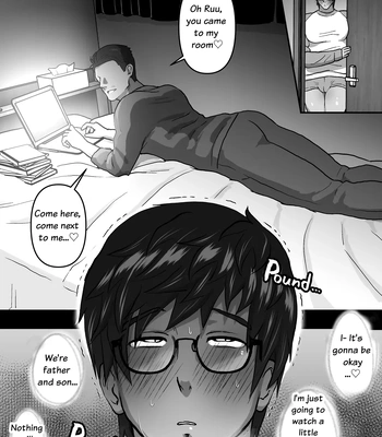 [Onoko Ya Honpo (Kamiwo Akira)] Watching Porn Videos Alone with my Dad [Eng] – Gay Manga sex 13