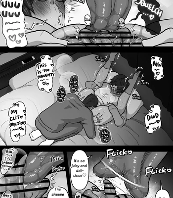 [Onoko Ya Honpo (Kamiwo Akira)] Watching Porn Videos Alone with my Dad [Eng] – Gay Manga sex 24