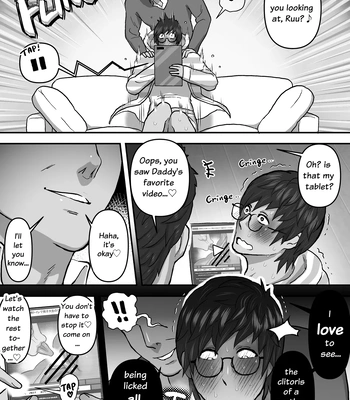 [Onoko Ya Honpo (Kamiwo Akira)] Watching Porn Videos Alone with my Dad [Eng] – Gay Manga sex 7