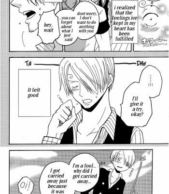 [Shijou TrilxTril] One Piece dj – Otameshi Kikan [Eng] – Gay Manga sex 7