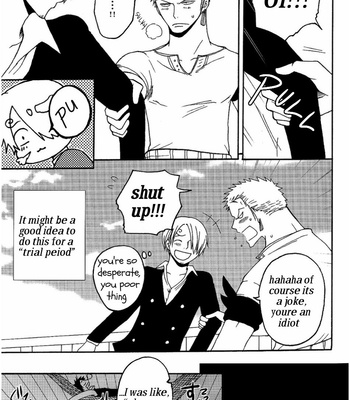 [Shijou TrilxTril] One Piece dj – Otameshi Kikan [Eng] – Gay Manga sex 8