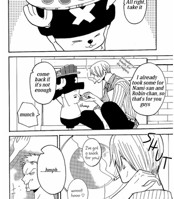[Shijou TrilxTril] One Piece dj – Otameshi Kikan [Eng] – Gay Manga sex 17