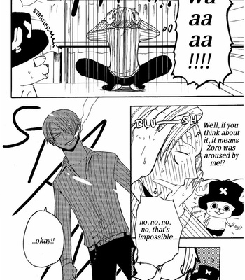[Shijou TrilxTril] One Piece dj – Otameshi Kikan [Eng] – Gay Manga sex 19