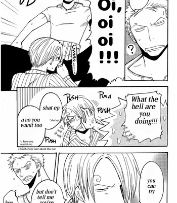 [Shijou TrilxTril] One Piece dj – Otameshi Kikan [Eng] – Gay Manga sex 22