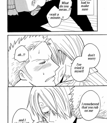 [Shijou TrilxTril] One Piece dj – Otameshi Kikan [Eng] – Gay Manga sex 31