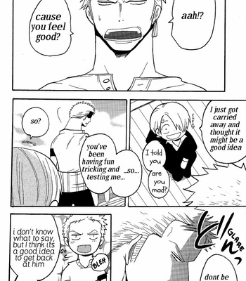 [Shijou TrilxTril] One Piece dj – Otameshi Kikan [Eng] – Gay Manga sex 35