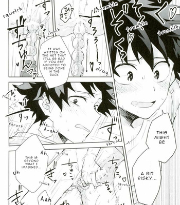 [YAYUN] The Age When They Became Aware of Sex – Boku no Hero Academia dj [Eng] – Gay Manga sex 16