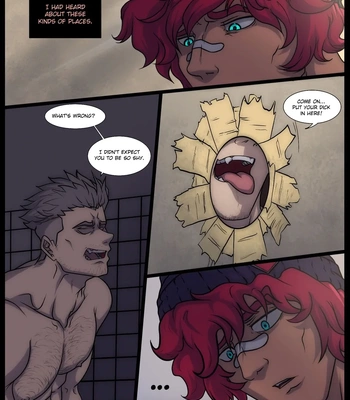 [Bidbrock] Mi Primer Glorihole | My First Gloryhole [Eng] – Gay Manga sex 10