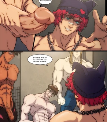 [Bidbrock] Mi Primer Glorihole | My First Gloryhole [Eng] – Gay Manga sex 33
