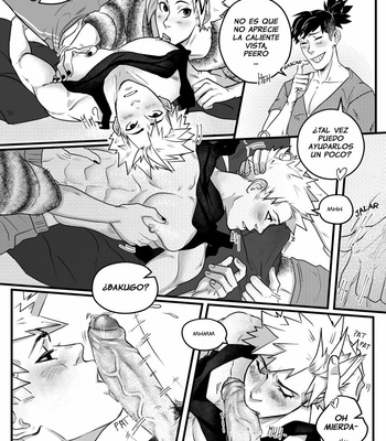 [Spacenipnops] 420 – Bakugo Birthday – Boku no Hero Academia dj [Esp] – Gay Manga sex 13